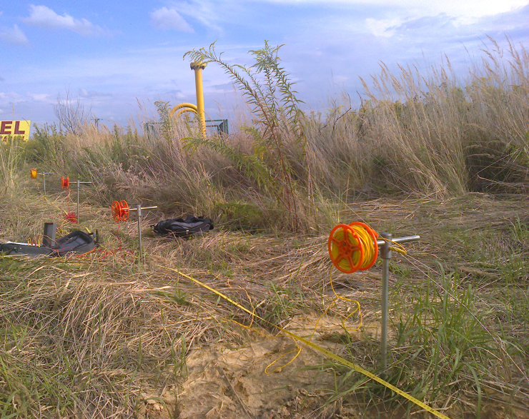 GeoSpectrum - Pomiary oporności gruntu metodą sondowania elektrooporowego układem Wennera dla potrzeb projektowanego gazociągu