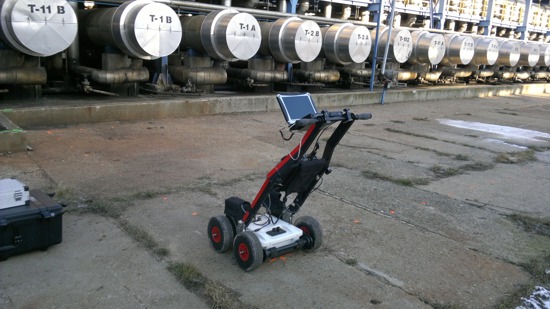 GeoSpectrum - Multichannel GPR survey in order to determine the optimal corridor for the newly designed drilling HDD of additional power cables