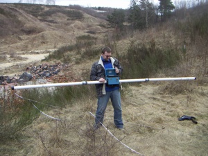 geophysical methods, electromagnetic method, conductometer